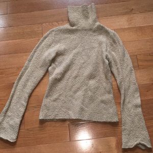 MODA INTERNATIONAL Cozy Tan Turtleneck Sweater